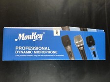 Moukey Professional Dynamic Microphone MWm-5 Home Karaoke 13 ft XLR-ATSH.1