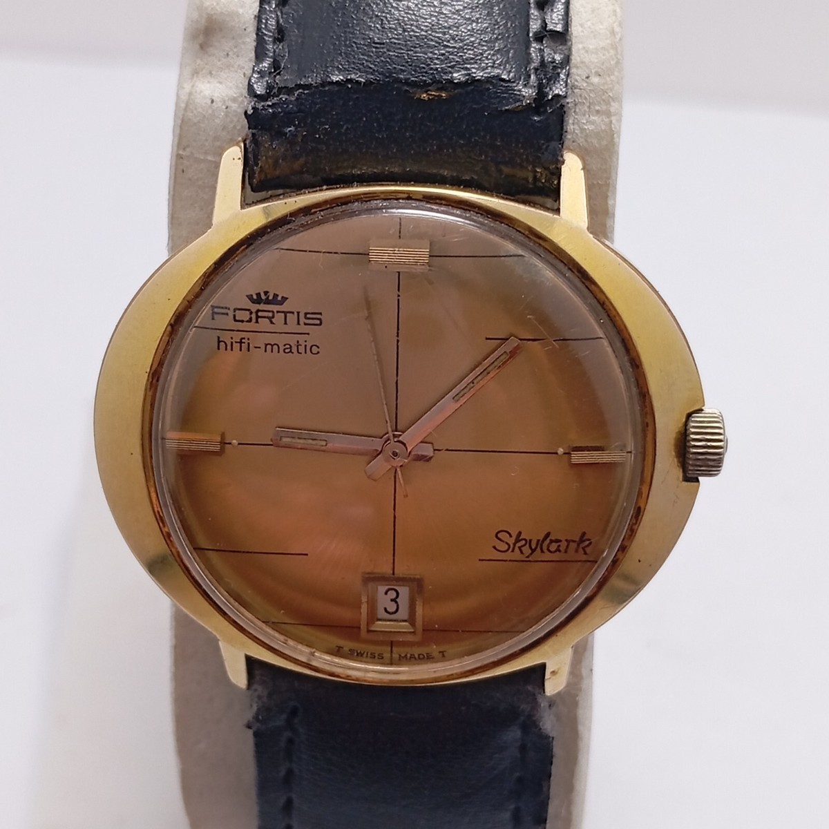 Vintage Fortis Hifi-Matic Skylark Automatic Watch