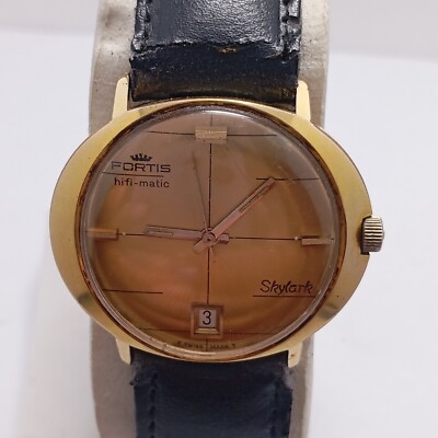 Vintage Fortis Hifi-Matic Skylark Automatic Watch - Main Image