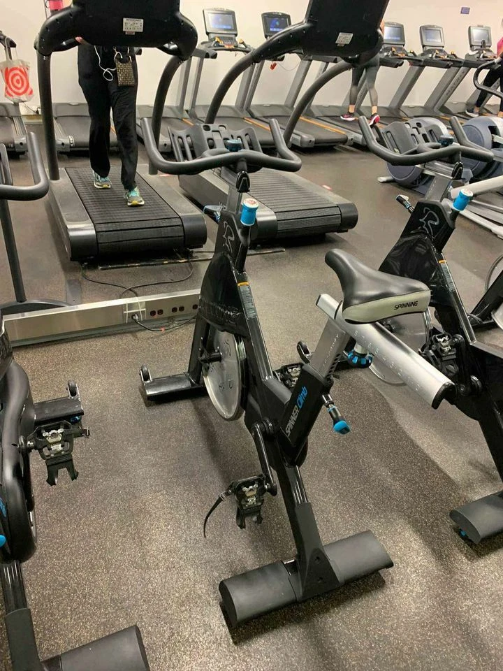 Precor Climb Power Bike Indoor Cycle Cleaned Serviced
