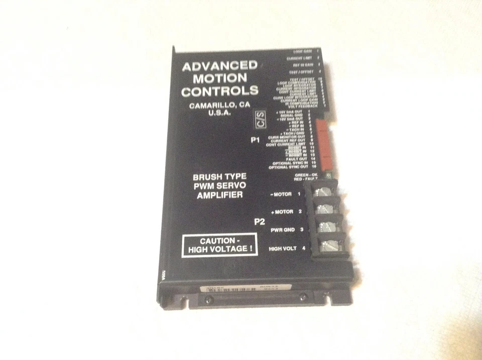 Advance Motion Controls 30ABR Brush Type PWM Servo Amplifier - Image 2 of 4