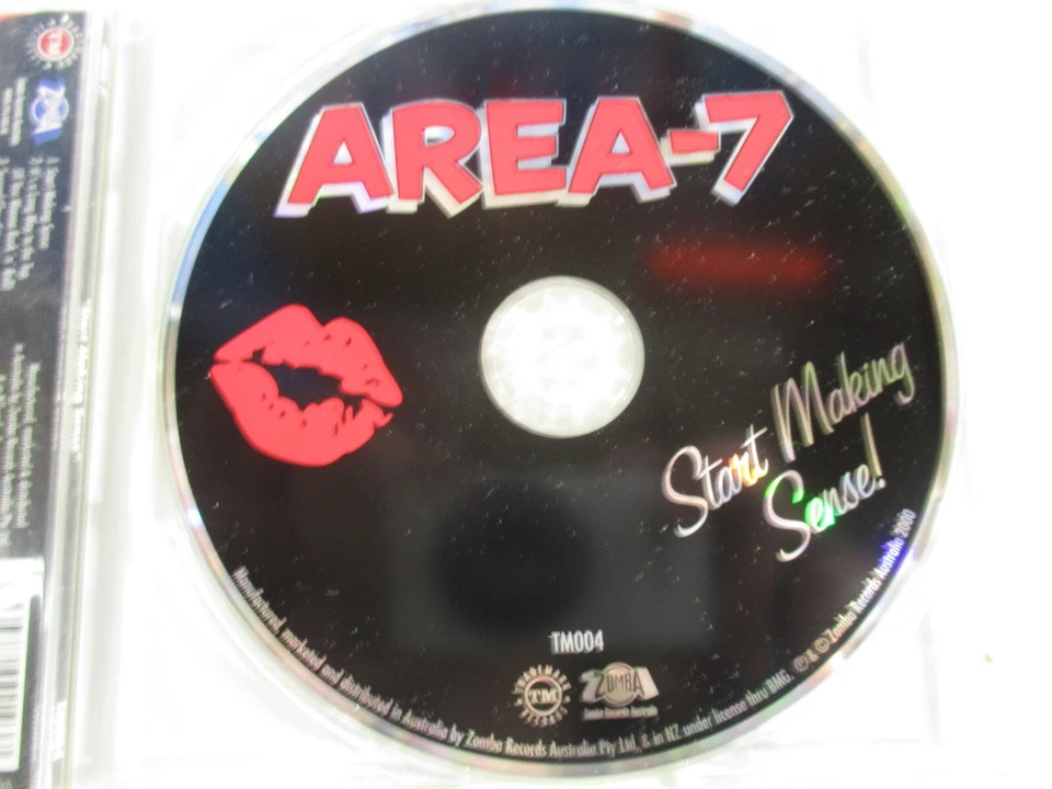 CD sencillo Area 7 Start Making Sense 2000 Zumba Records Australia probado Foto 3 de 4
