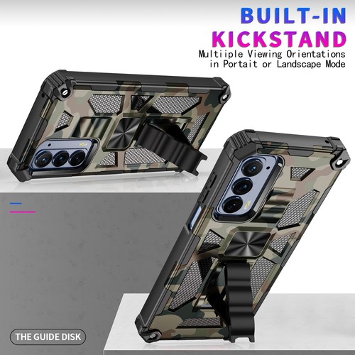 For Samsung S23 S22 S21 S20 Note A14 A34 A54 A51 A71 A52 A72 Armor Stand Case - Picture 20 of 31