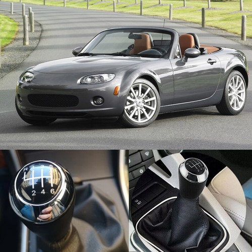 ForMazda CX-7/MX-5 06-2017 6 Speed Car Auto Gear Manual Shift Knob Shifter Lever - Picture 6 of 10
