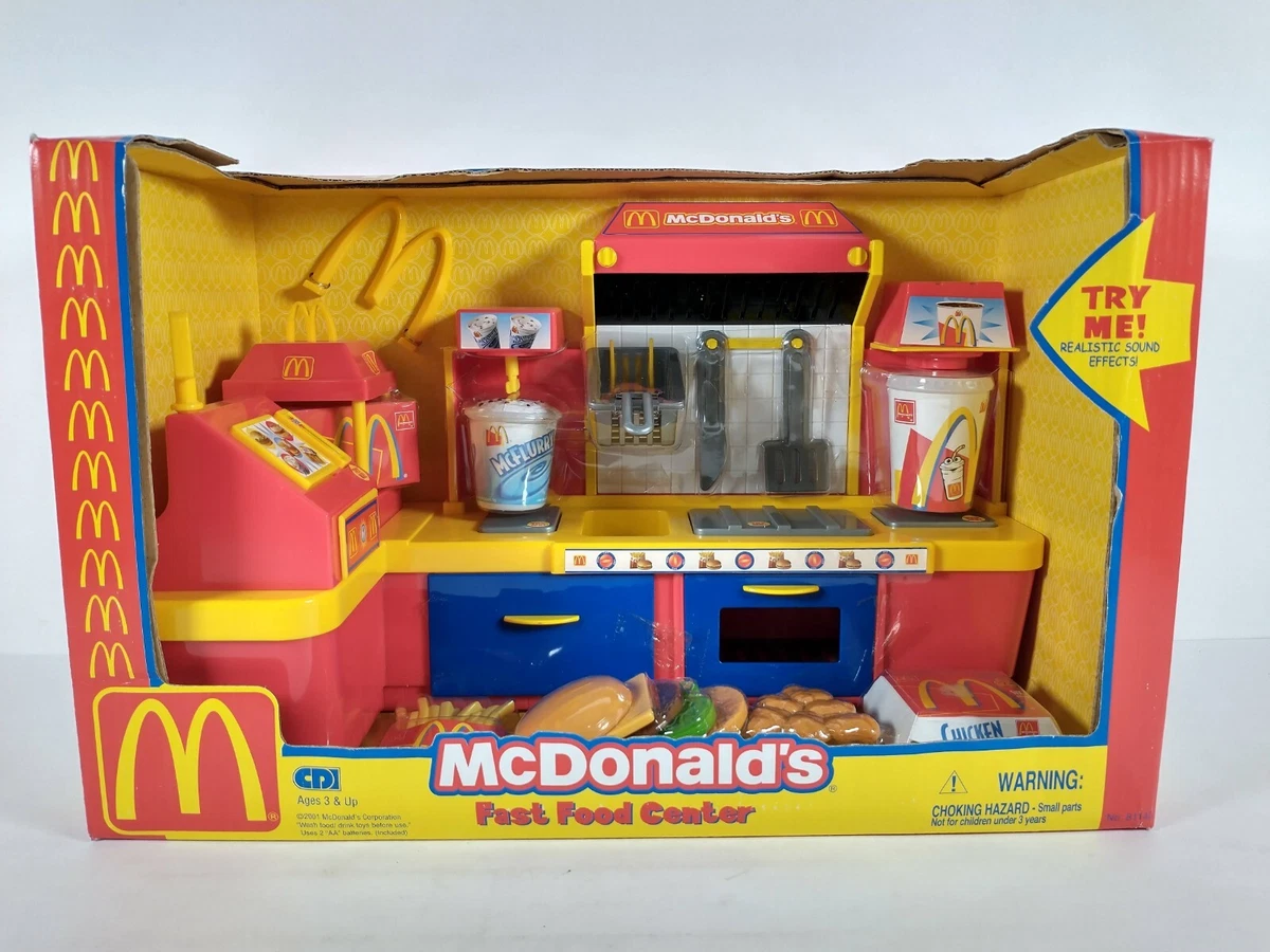 1999 McDonald's DriveThru Playset By Playskool Food