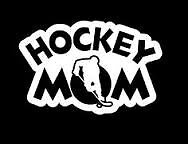 Hockey Mom Sports Mom Vinyl Decal Sticker Cars Trucks Vans SUV Laptops