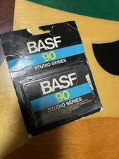 Rare BASF Studio Series 90 Cassette Tape (factory Sealed)