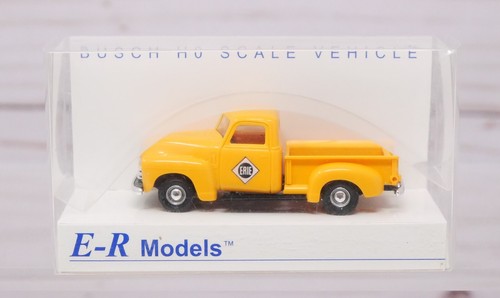 Camioneta pickup Busch E-R modelos 040-92114, años 50 Erie Railroad, amarilla, escala HO | Zustand: New