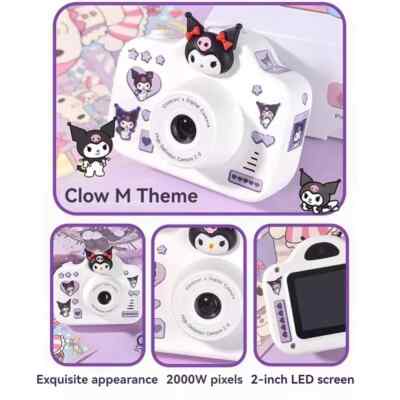 Kids Camera 32G Sanrio Kuromi Mini Digital HD Screen Camcorder