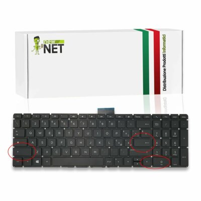 Tastiera Italiana Per Notebook HP Pavilion - Compatibile Con 15-206SL, 15-G, 15-R, 250 G3, 255 G3 E Altri Modelli - Foto 10