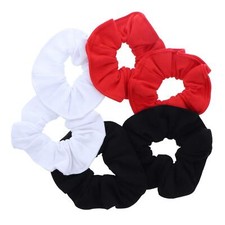 Large Solid Scrunchie - Set of 6