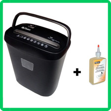 distruggi documenti carte elettrico frammenti trita carta ufficio 050X con olio