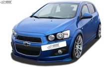RDX Spoilerlippe für Chevrolet AVEO T300 Front Ansatz Schwert Lippe