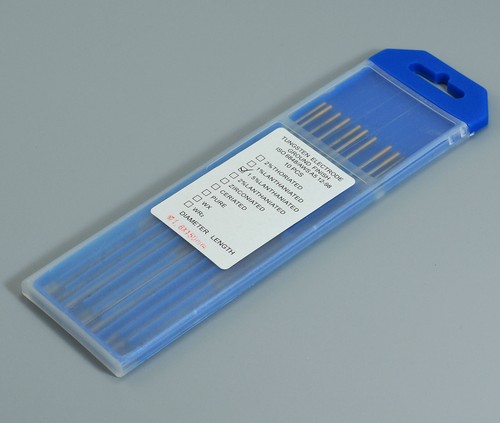 1.5% Lanthanated WL15 Gold TIG Welding Tungsten Electrode1/16x6"(1.6x150mm)10PK - Picture 3 of 7