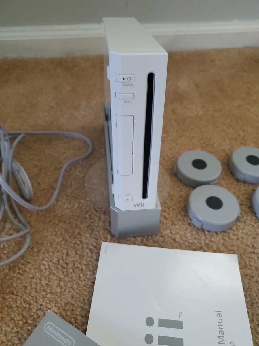 Wii 本体 RVL-001 ホワイト　未使用 Nintendo Wii Video Game System RVL-001 Console 2-REMOTE