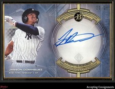 2020 Bowman Transcendent Autograph Variation Jasson Dominguez Rookie AUTO 20/25