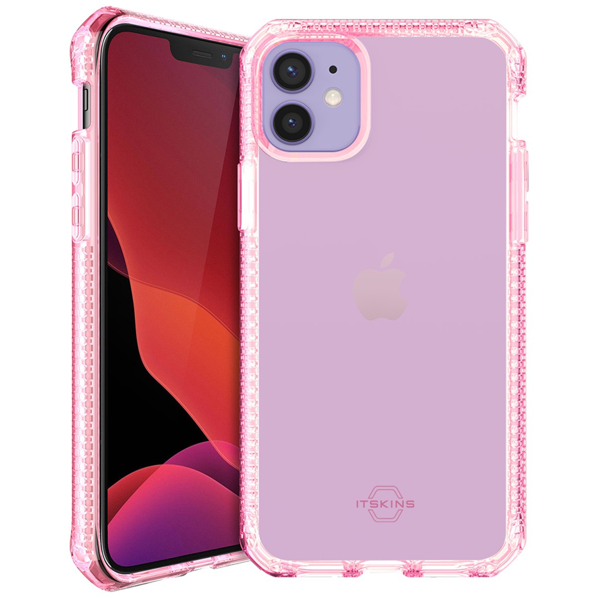 Coque Itskins Spectrum Clear pour iPhone 12 mini transparente