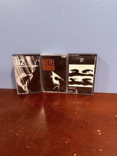 U2 Cassette Lot Of 3 Rattle and Hum, Wide Awake in America,Boy.