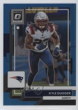 2022 Panini Donruss Optic Aqua Prizm 199/299 Kyle Dugger #138 15ej
