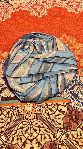 Vintage 60’ Christian Dior Chapeaux Turban-Paris-NY- Blue