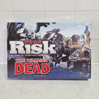 Risk The Walking Dead Survival Edition Brettspiel 2016 Neu & Versiegelt Hasbro