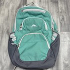 ✅High Sierra Backpack School Hiking Travel Camping Bag Green W/Laptop Sleeve