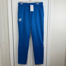 Hurley Exist Fleece Slim Fit Joggers Men's M Blue Hydro NWT Performance