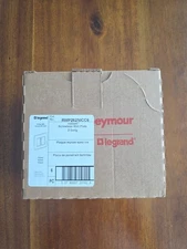 Legrand radiant RWP262NICC6 Screwless Wall Plates 2 Gang, Decora 6 Pack NICKEL