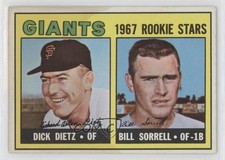 1967 Topps 1967 Rookie Stars Dick Dietz Bill Sorrell #341 0nr3