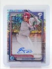 EDUARDO TAIT 2024 BOWMAN CHROME 1ST SPECKLE REFRACTOR B AUTO /299 Q2754