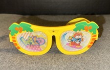Vintage FISHER PRICE PUFFALUMPS Wild Things Glasses Holographic Image Tiger TA2