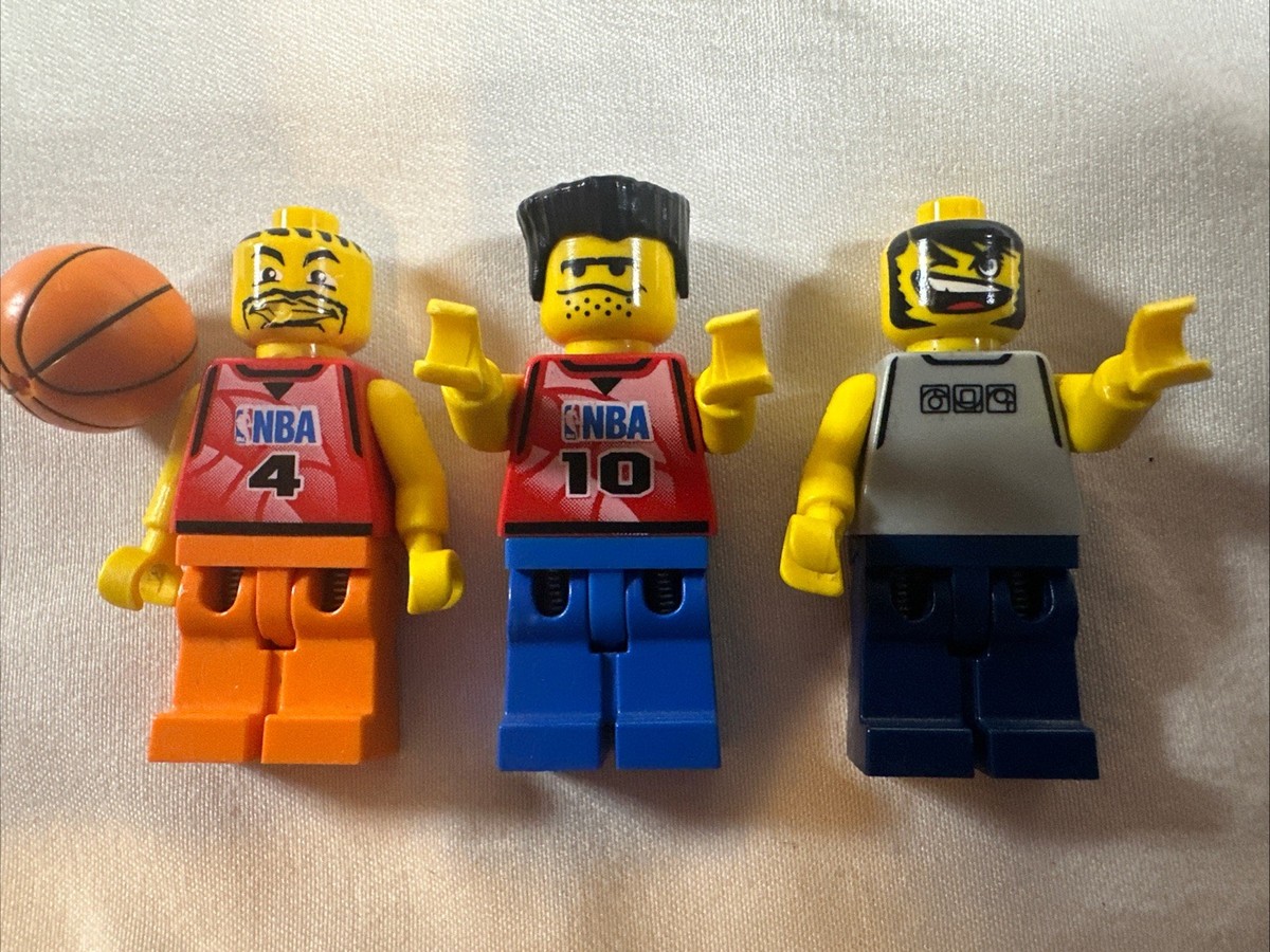 Lego BASKETBALL PLAYERS Set Of Minifigures With Springfield 