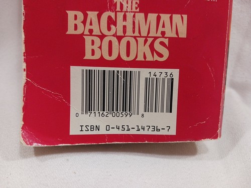 Stephen King The Bachman Books 1986 PB First Signet Omnibus 6th Print GOOD+ COND - Picture 13 of 24