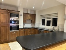 Complete Kitchen Unit with double Oven, Hob, Extractor Fan