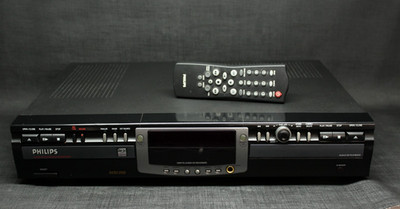 Phillips CDR 775 Dual Deck Audio CD Recorder, Double Speed ,CD player w/ remote.