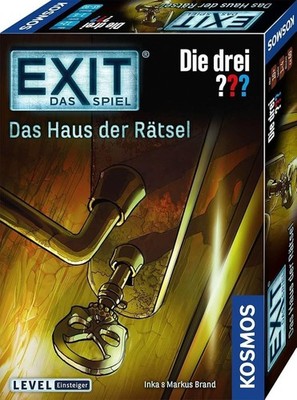 OVP NEU Das Haus der Rätsel EXIT Die drei ??? Fragezeichen Escape Spiel Kosmos 3