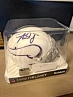Aaron Jones Autographed Riddell Standard Speed Mini Helmet ALT Beckett Certified