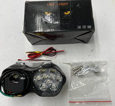 Motorcycle Driving Light DC9-85V 3000LM Super Bright 18SMD Chips LED Spotlight