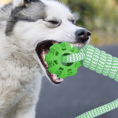 For Most Dogs Bungee Toy Interactive Dog Toys Rope Set With Chewable Rope