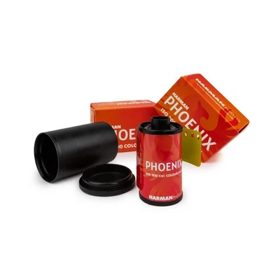 3 uds Harman Phoenix 200 135-36 35 mm película en color color película de imagen pequeña