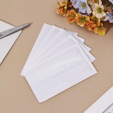 20pcs Clear Label Holders Small Index Card Pockets  Classification Warehouse