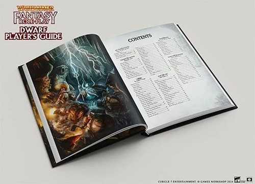 Warhammer Fantasy RPG WFRP 4th Edition Dwarf Players Guide - Cubicle 7 - New - Picture 2 of 5