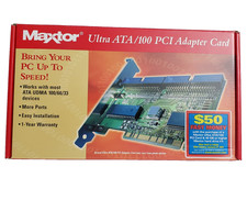 Maxtor Ultra ATA/100 Internal PCI Adapter Card UMDA 33/66/100 Compatible Drivers