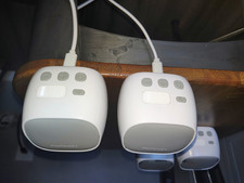 Momcozy S9 Pro Double Electric Breast Pump 2 Motors 24mm Battery White/Gray