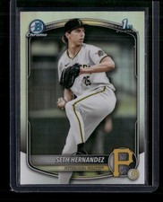 2025 Bowman Draft #BDC-25 Seth Hernandez Chrome Refractor 1st SS