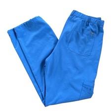 Figs Technical  Collection Scrub Medical Pants Blue Size Large