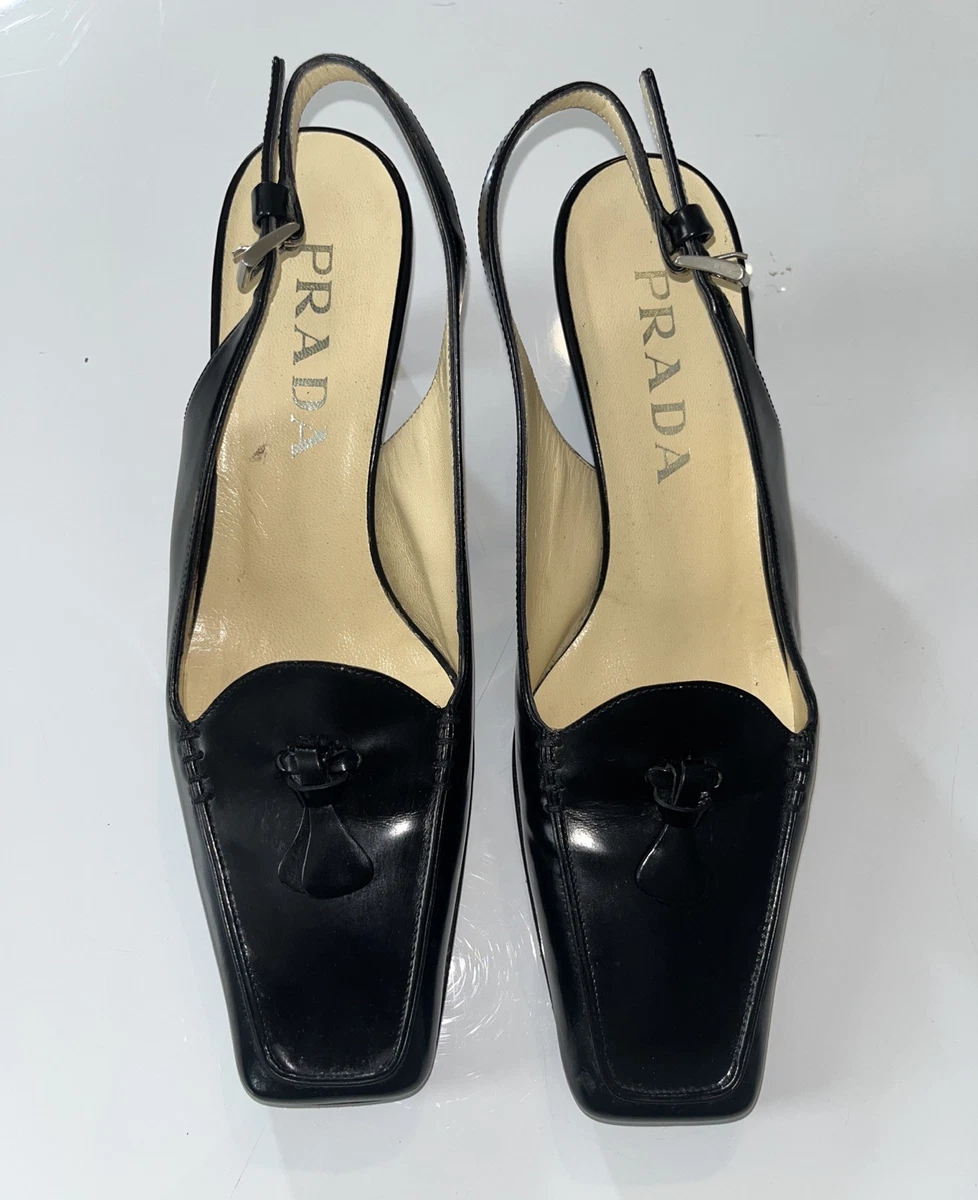 PRADA Low (1-1.9 in) Heel Height Kitten Heels for Women for sale