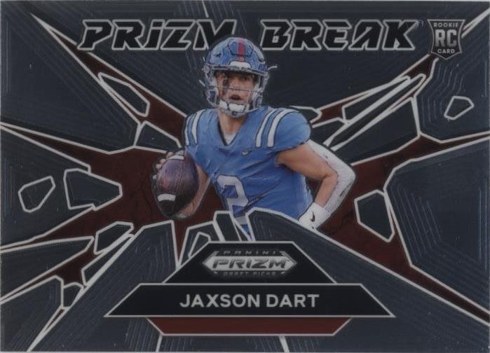 2025 Panini Prizm Draft Picks - Prizm Break Jaxson Dart #10 (RC