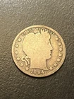 1894 Barber Quarter 90% Silver Coin