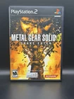 Metal Gear Solid 3: Snake Eater (PlayStation 2 PS2) CIB COMPLETE